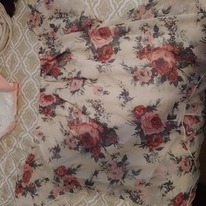 Womens floral top